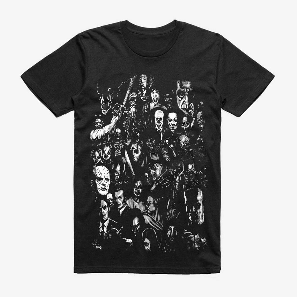 Camisa Camiseta blusa terror horror dracula exorcista zumbi stephen king filmes cinema Premium Personalizada