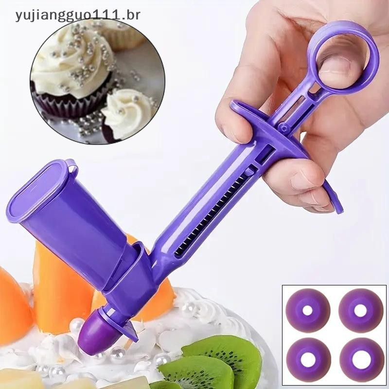 # Novo 1 Peça Aplicador De Pérola E 4 Peças Cabeçalho De Substituição Ferramenta De Decoração De Bolo Fondant Bola Ferra em Oferta na Shopee