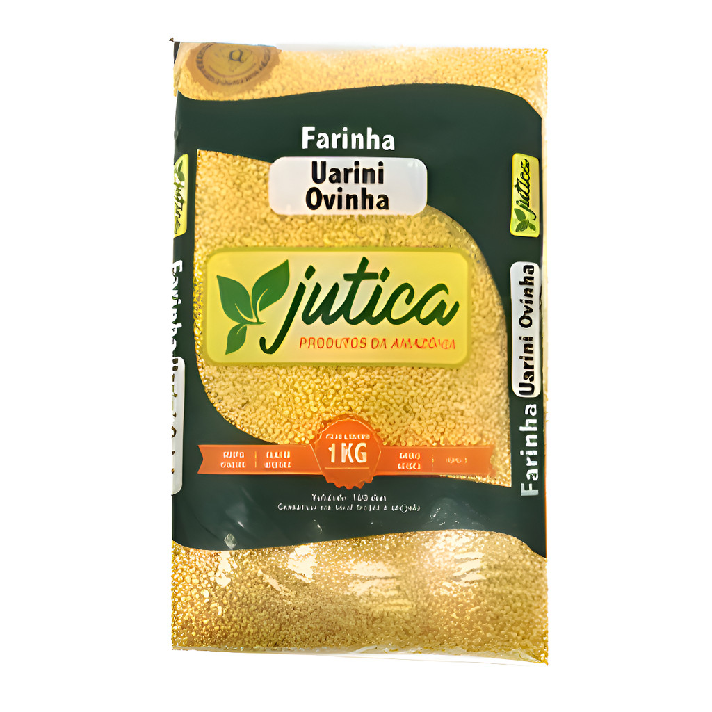 Farinha de Mandioca Tipo Uarini Jutica 1 kg Envio Rapido