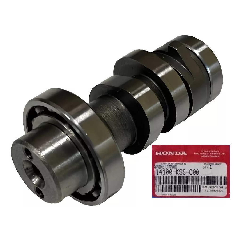 Árvore Comando Honda Biz 125 Ks 2006 A 2012 Original Honda