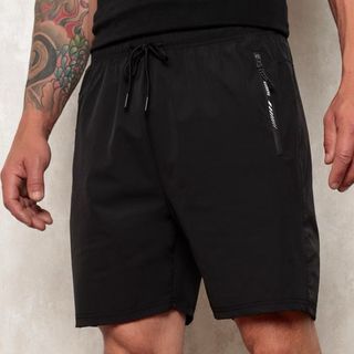 Bermuda Short Tactel Praia e Piscina Masculina Academia c/ Elastano Bolso c/ Ziper