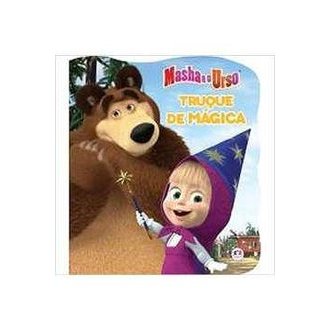 Masha e o Urso - Truque de Mágica (capa Dura) autor Ciranda Cultural