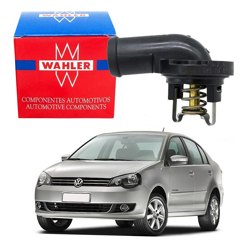 Valvula Termostatica Wahler Polo Sedan 1.6 8v 2012 A 2015 em Oferta na Shopee