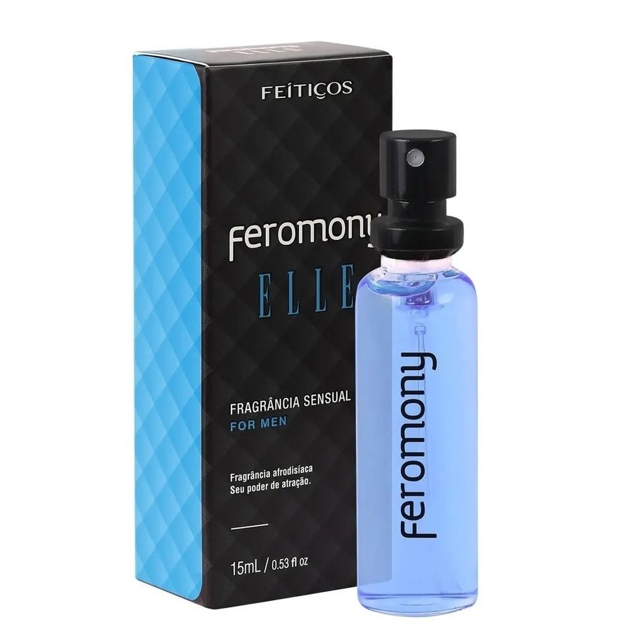 Perfume Masculino Feromônios Colonia Feromony Elle 15ml Feitiços