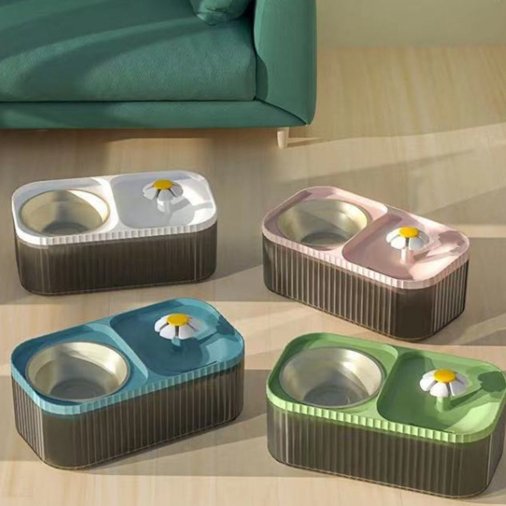 Fonte Bebedouro e Comedouro Para Gatos E Cães Automático Little 3 Litro