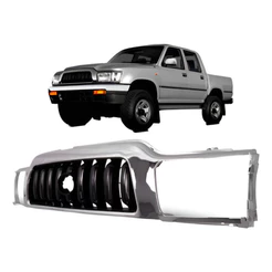 Grade Dianteira Hilux Srv 2002 2003 2004 Cromada