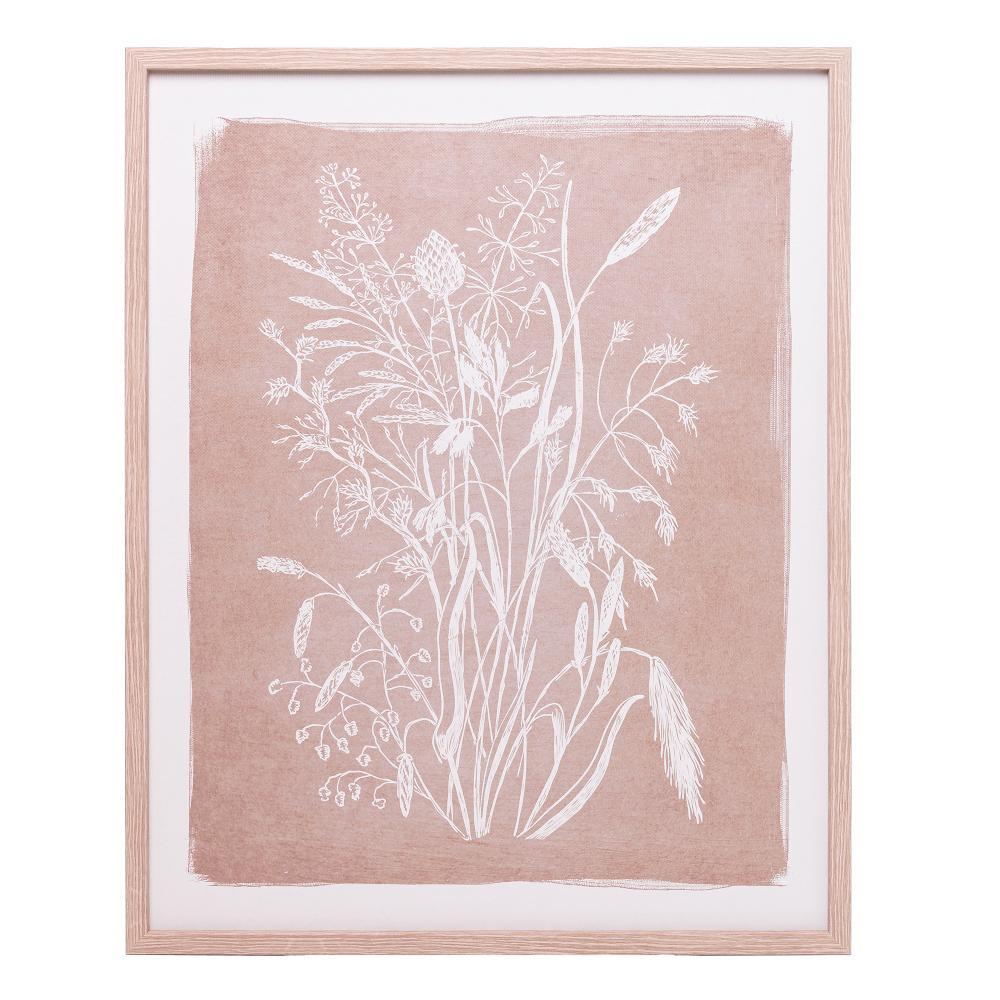 Quadro Decorativo Véu de Pétalas 40cm x 50cm MDF Wolff
