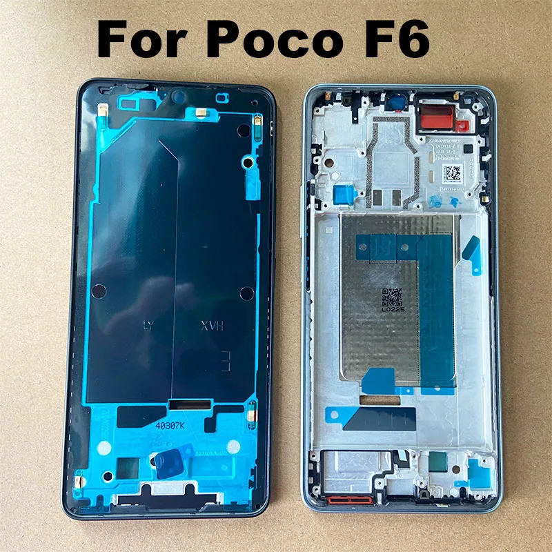 Para Xiaomi Poco F6: Peças de Reparo para Smartphone - Estrutura Central, Moldur