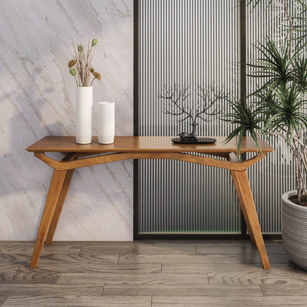 Aparador com Tampo em MDF Laminado San Marino Marrom/Champagne Champagne