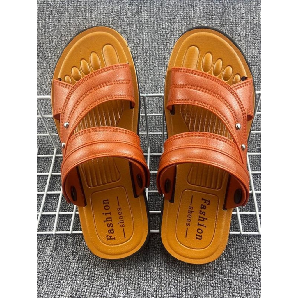 Sukai novo estilo chinelos masculinos sapatos de praia sapatos masculinos tenda de negócios antiderrapante sapatos de pr