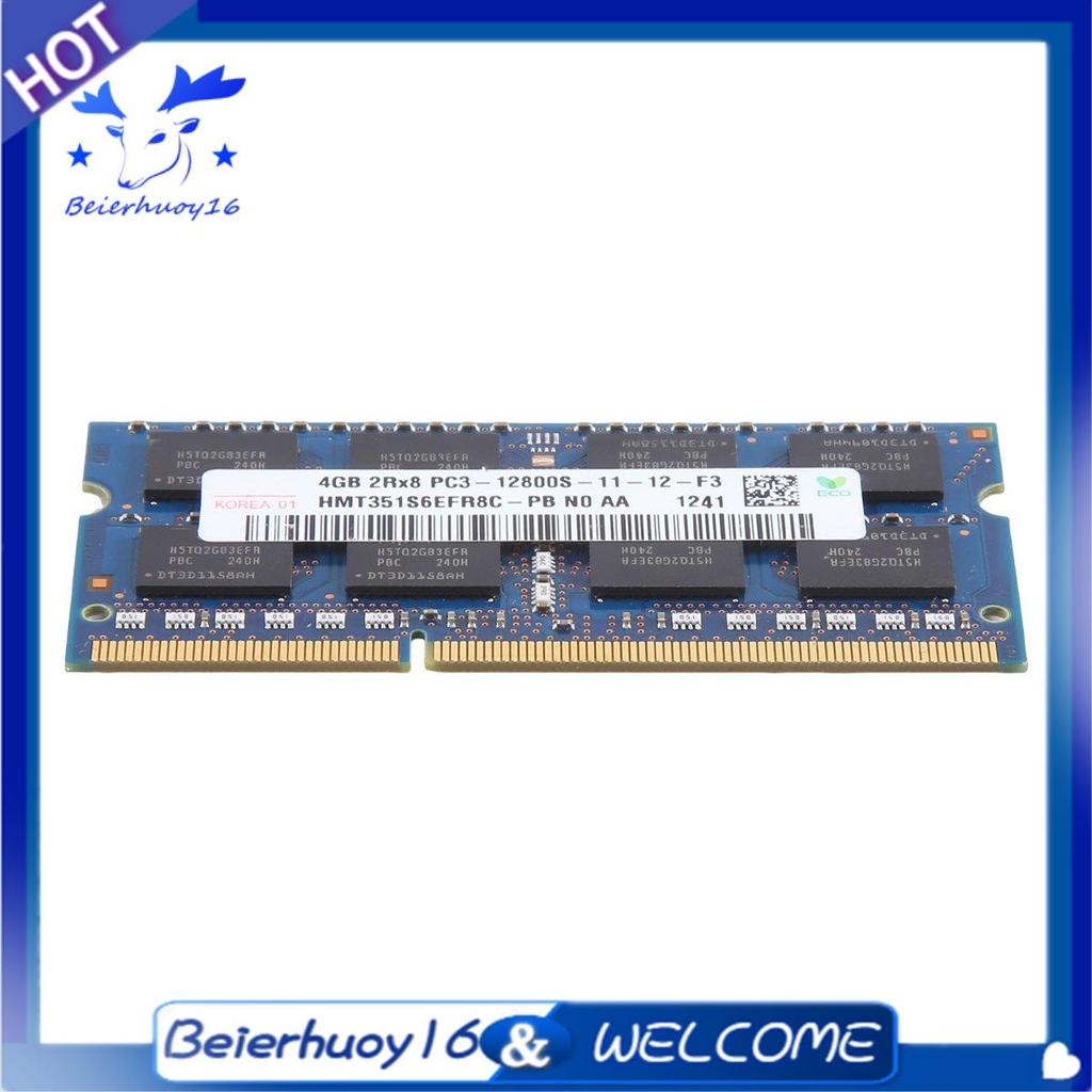 Para DDR3 4GB Portátil Memória RAM 1600Mhz PC3 12800 2RX8 1.5V 16 IC SODIMM Apenas