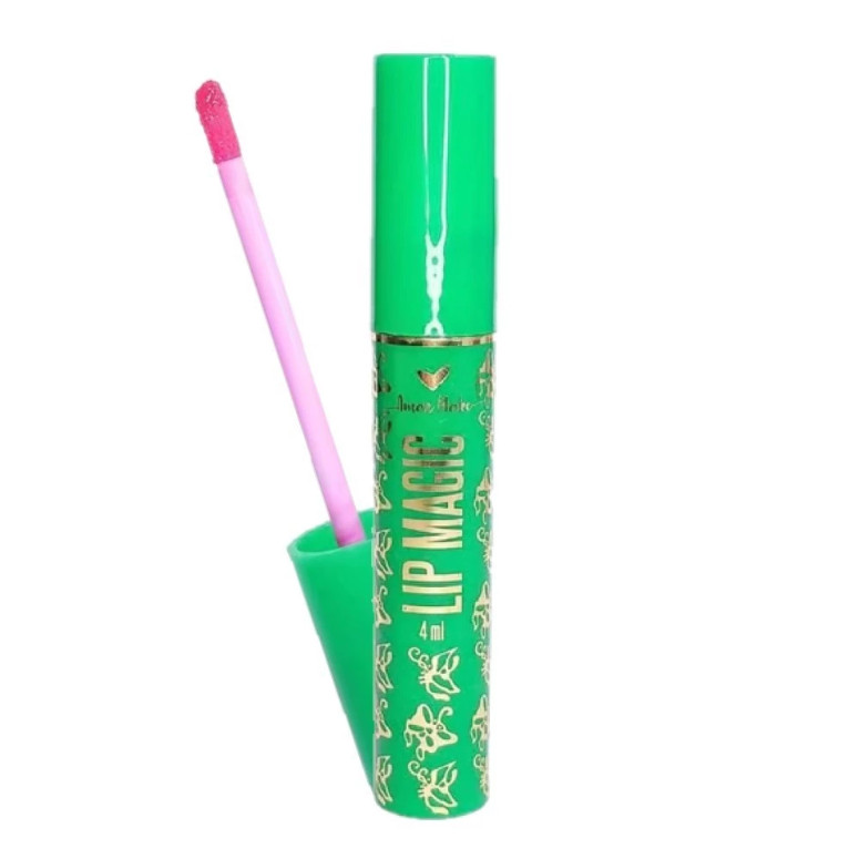 Kit com 5 unidades de Lip Gloss Labial Batom  Vovó Mágico 24h