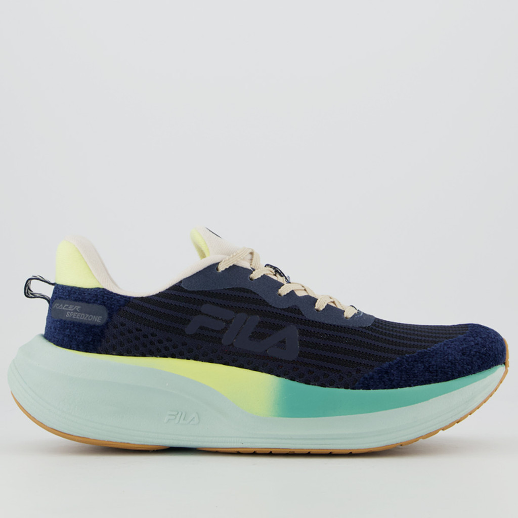 Tenis Fila Racer Speedzone Se Marinho e Bege