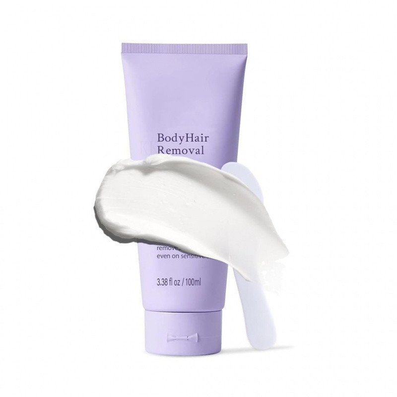 Removedor de Pelos Corporais Suave——Remoção de pelos sem dor, adequado para peles sensíveis, utiliza uma fórmula neutra,