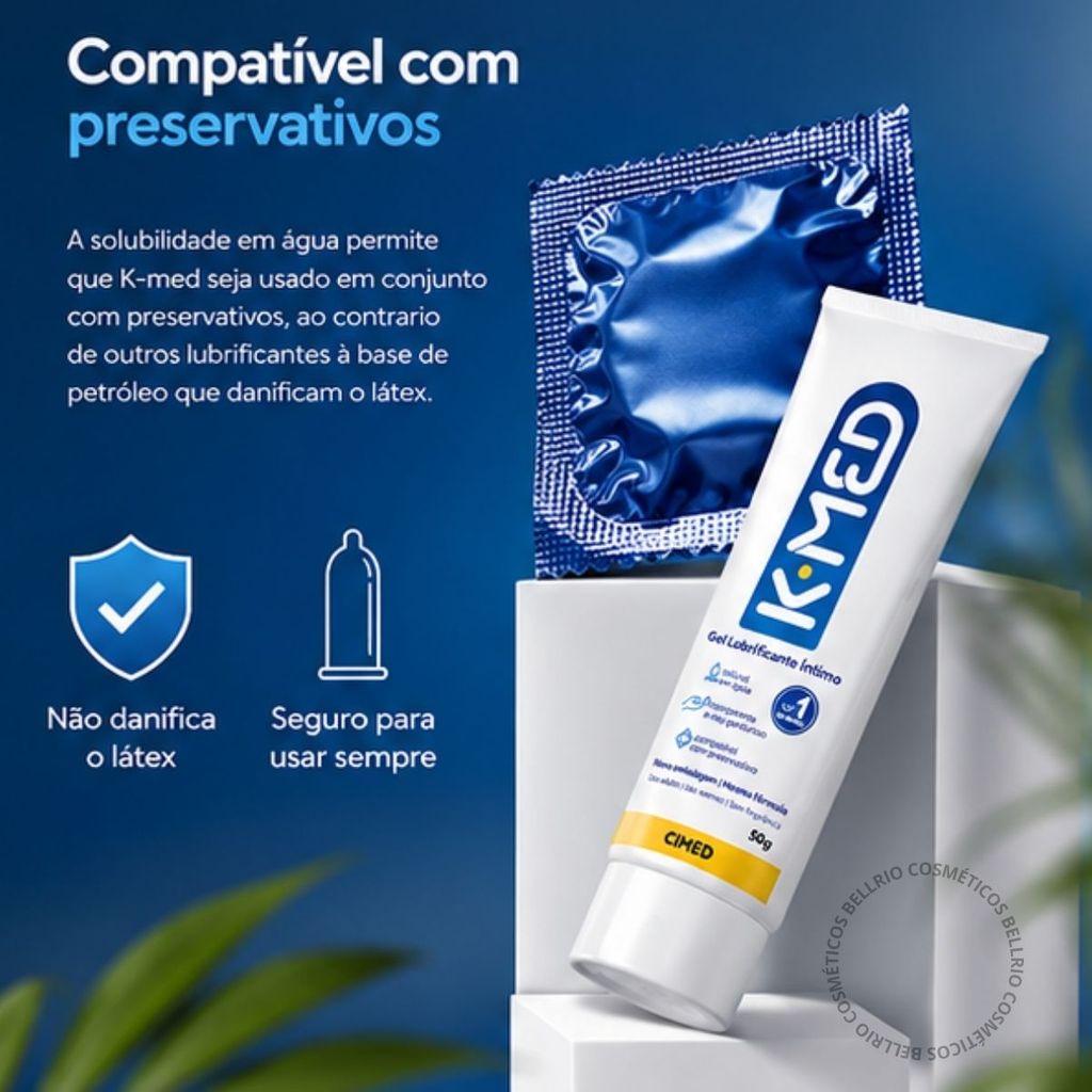 Gel Lubrificante Íntimo K Med 25g 50g Cimed — imagem 2 de 2