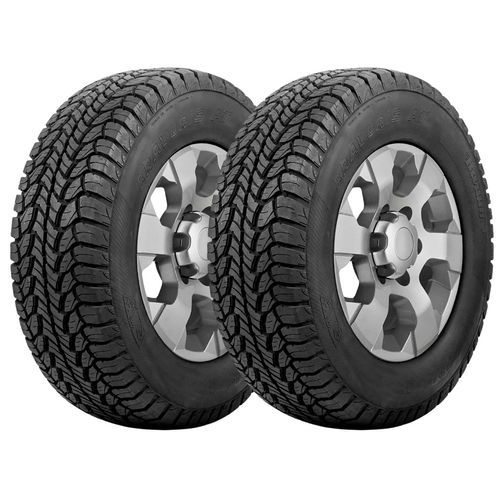 KIT 2 PNEUS ARO 15 205/70R15 BARUM BY CONTINENTAL BRAVURIS AT 96T