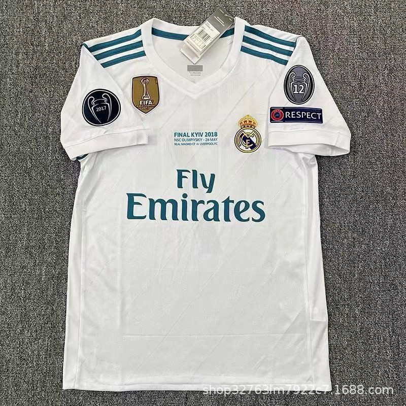 Camisa de futebol da Copa do Mundo No. 7 camisa retrô nostálgica de manga curta, camisa de time de futebol, Top de trein