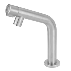 Torneira Aço Inox Escovado Lavatório Mesa 1/4v Pia Lavatorio Moderno