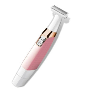 Depilador Eletrico Feminino Kemei Km-1900 Rosa Prova Dagua