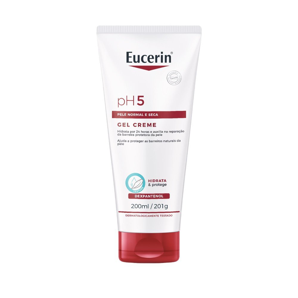 Hidratante Corporal pH5 Eucerin Gel Creme Pele Normal e Seca 200ml