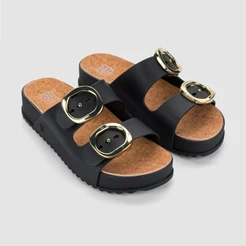CHINELO ZAXY FEMININO PARTNET SOFT NEW PRETO 19390