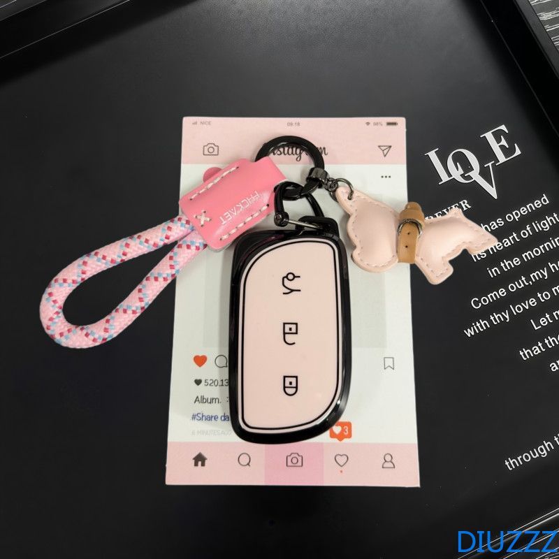 TPU Macio Carro Remoto Chave Caso Capa Titular Escudo Protetor Para Lynk & Co Z20 900 Z10 Acessórios Automóveis