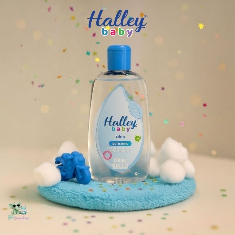 Óleo Infantil Halley Baby Azul Puríssimo 210ml