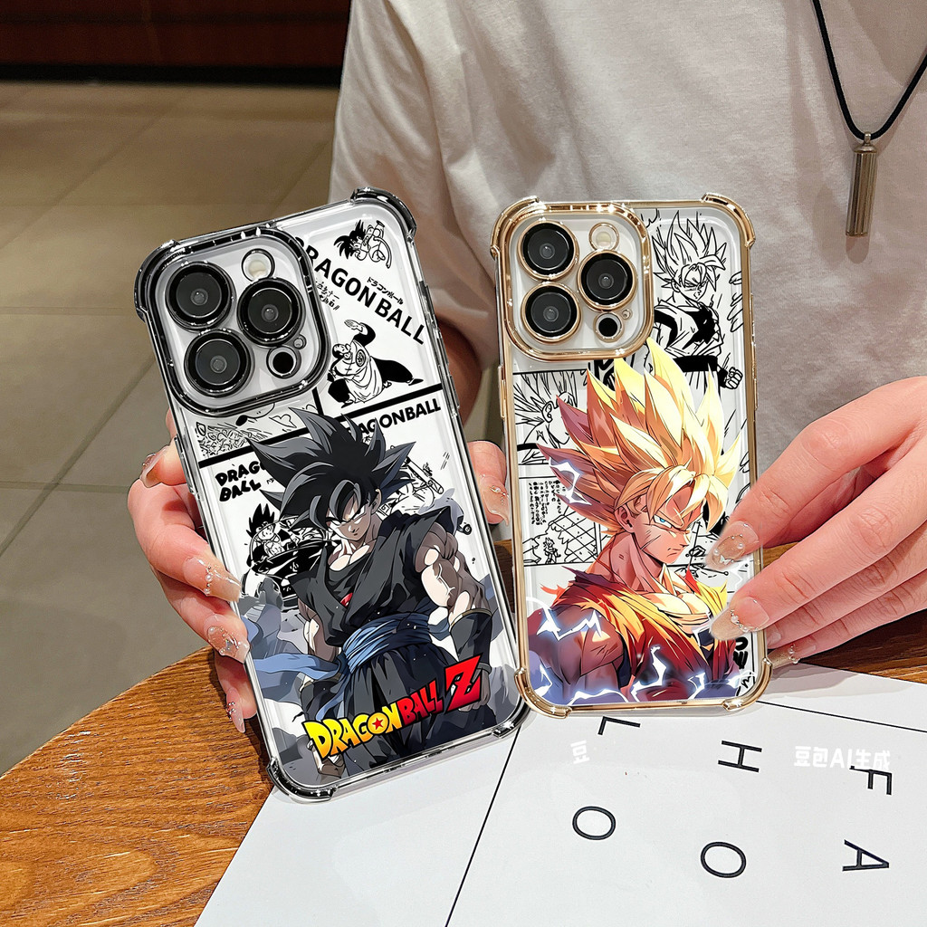 Dragon Ball GOKU Anime Chapeamento Capa Para Samsung Galaxy S26 S25 S21 Ultra S24 S23 S22 S21 Plus S24 FE S25FE 5G De Te