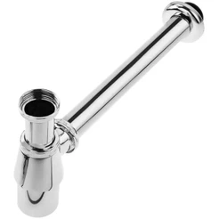 Sifão Metal Copo Cromado Pia Cozinha Americana Banheiro Lavatório Antiodor Regulável Resistente Água Quente