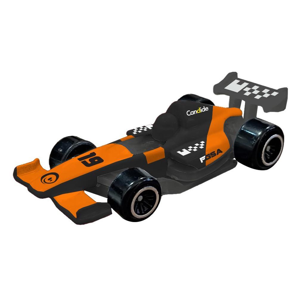 Carrinho Die Cast Fórmula GSA Laranja