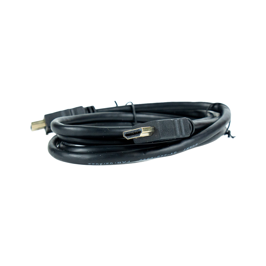 Imagem Cabo Hdmi Svart Conector Som Imagem Tv 4k Preto 1.5m 2.0