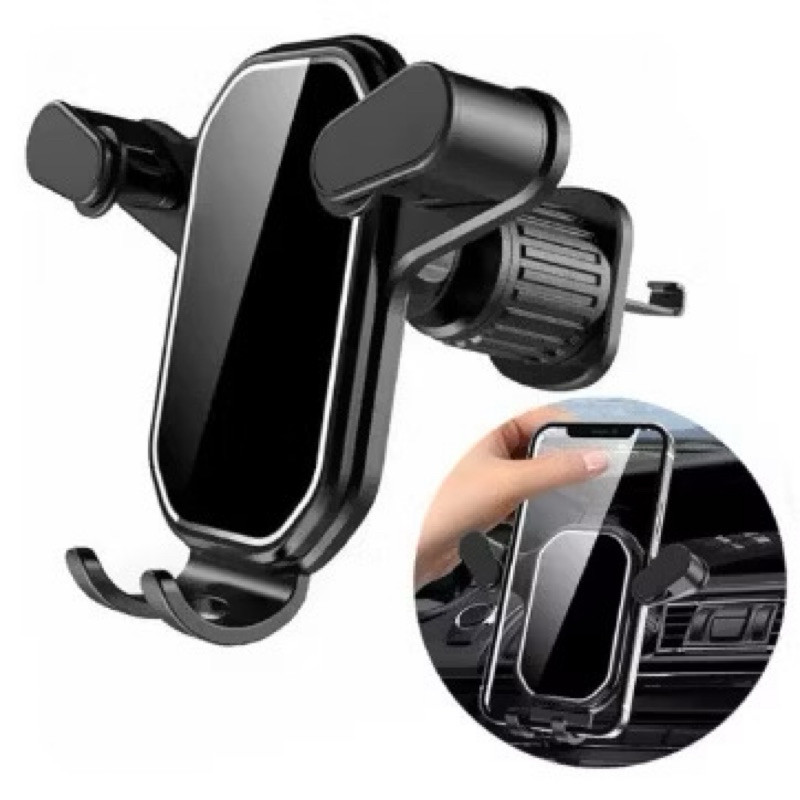 Suporte Veicular Carro Para Celular 360 ° Giratório Universal Multifuncional Ventilacao Ar JE-12