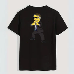 Camiseta Bolsonaro Personalizada DTF Brasil Masculina 100% Algodão Premium Estampada Casual Patriota