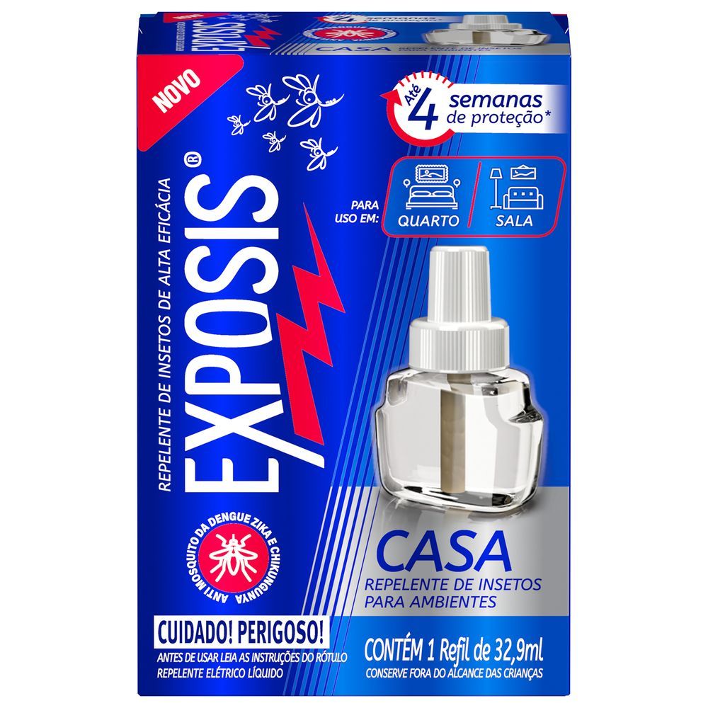 Repelente para ambientes Exposis Casa Refil 32,9ML