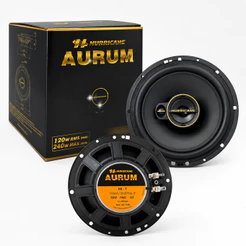 Kit Alto Falante Hurricane Triaxial Aurum 120W RMS (par)