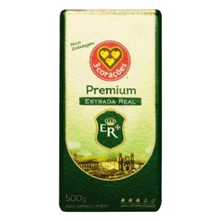 3 Corações Café torrado e moído a vácuo premium 500g
