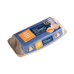 Ovo Jumbo Branco Polpa Mantiqueira cx com 10