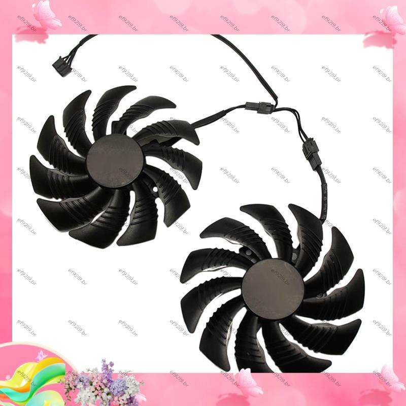 [E Especial] Ventilador De Placa Gráfica GPU Cooler De 88 Mm Para REDEON AORUS RX580/570 GV-RX570 RX580AORUS (2 PCS)