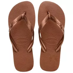 Havaianas Top Tiras Ferrugem/Cobre Metálico
