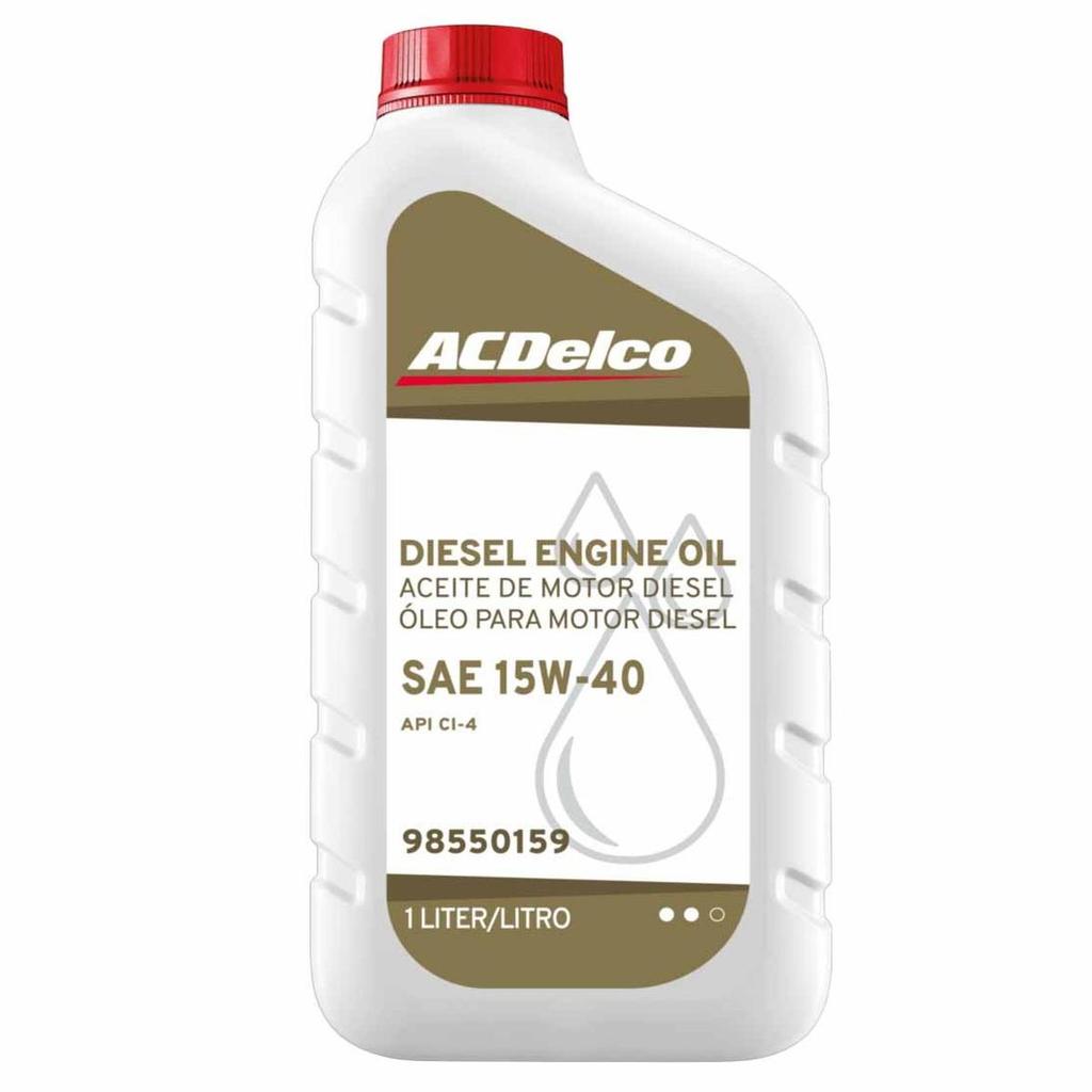 Óleo mineral motor diesel 15W40 API CI4 ACDelco 98550159