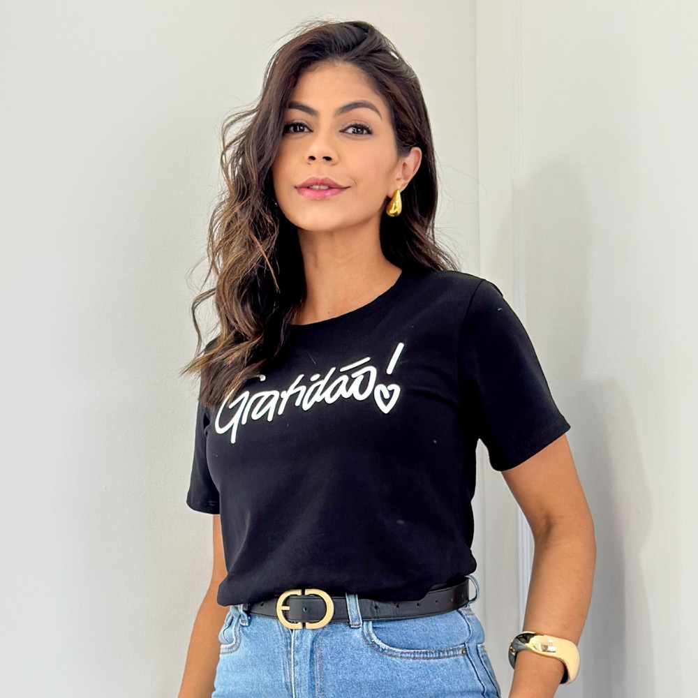 Camiseta Feminina T-Shirt Estampada Urso New York 100% Algodão Blusa Estilosa Casual TShirt Feminina