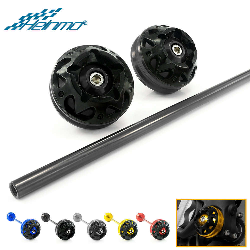 Para BMW F800R 2015-2018 S1000XR R1200R R1200RS Eixo Dianteiro Garfo Acidente Slider Potector