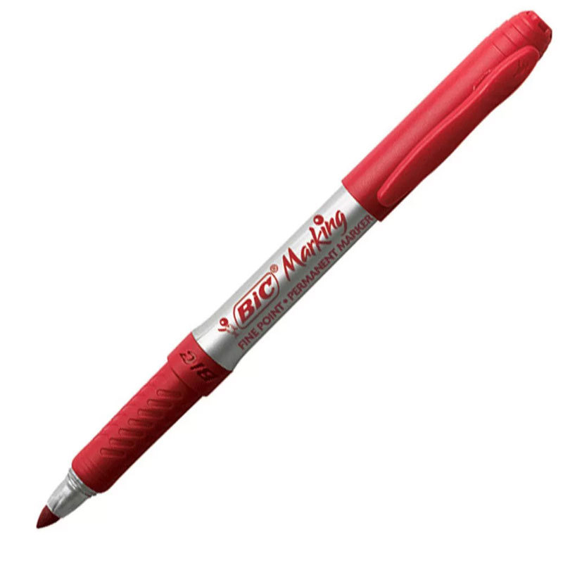 Pincel marcador permanente Marking Vermelho 522193 Bic