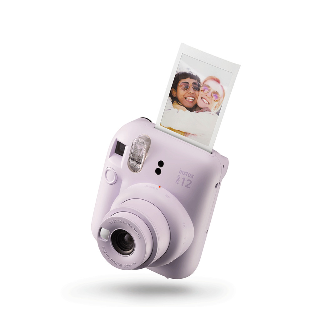 Câmera instantânea Instax Mini 12 Fujifilm lilás candy