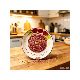 Retro Underglaze cor prato de moagem do bebê suplemento alimentar do bebê moedor de alimentos Manual purê de frutas Mate