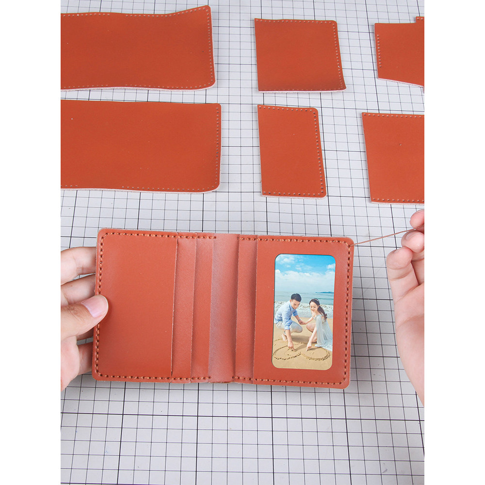 carteira masculina com ziper carteira masculina Carteira masculina de couro genuíno multifuncional carteira curta titula