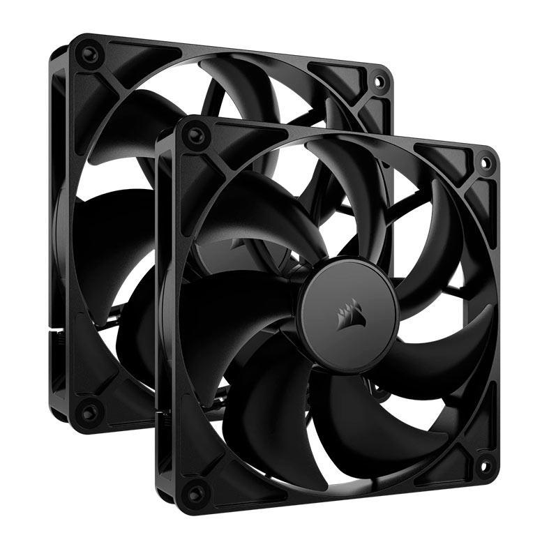 Kit Ventoinhas Corsair RS140, 2x140mm, Preto, CO-9050191-WW