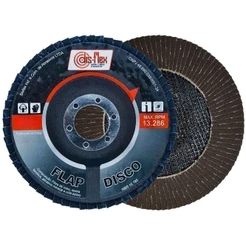 Disco de lixa flap-disc cônico 4.1/2" grão 80 - 09.007 - Disflex