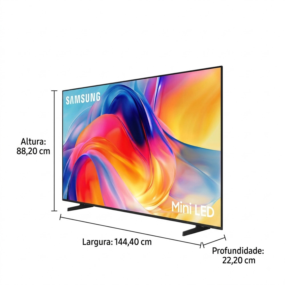Samsung Smart TV 65" Mini LED 4K M75H 2027 — imagem 2 de 2