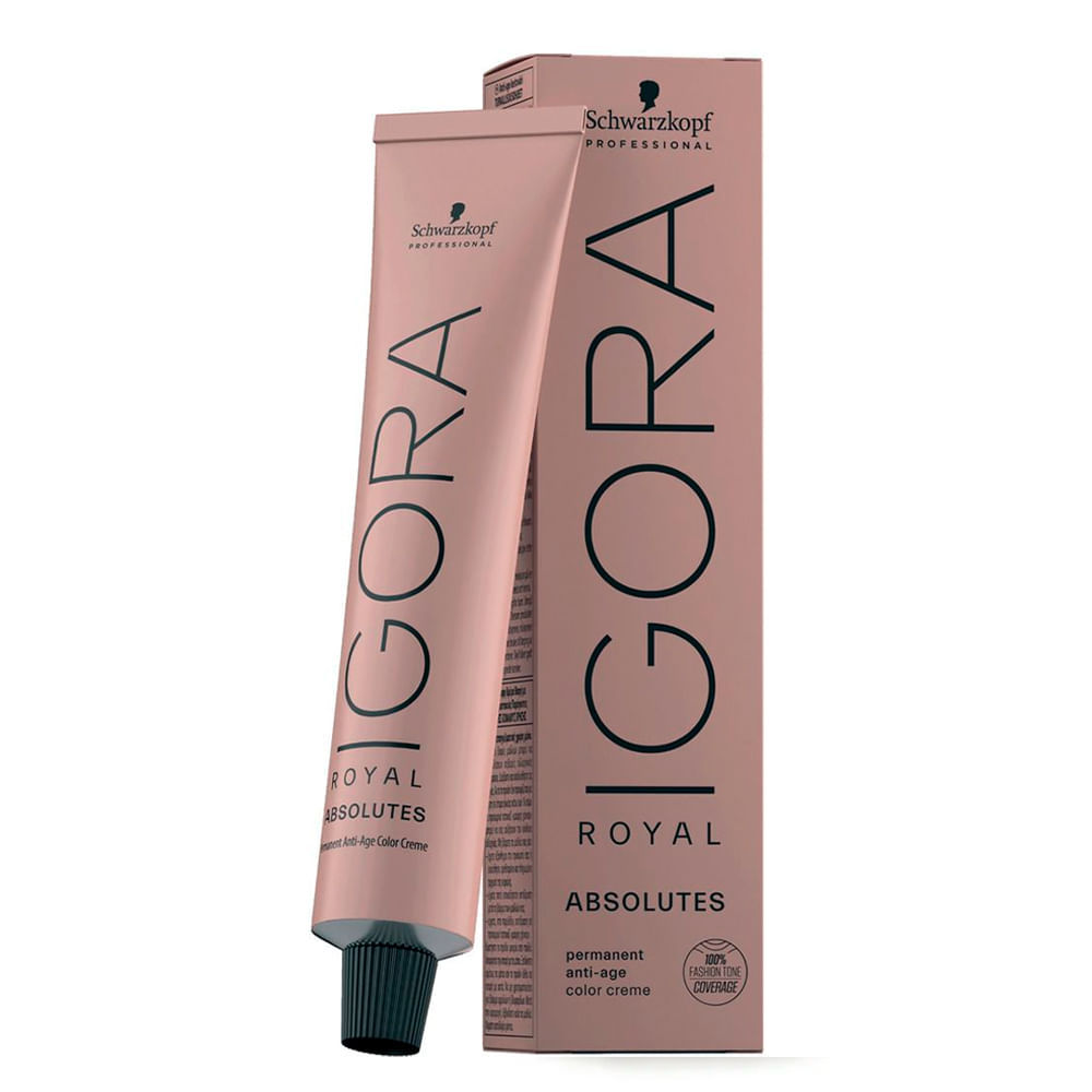 Tinta Profissional Igora Absolutes Louro Extra Claro Dourado 9.50